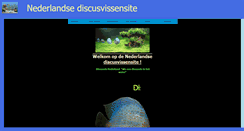 Desktop Screenshot of discusvissen.com